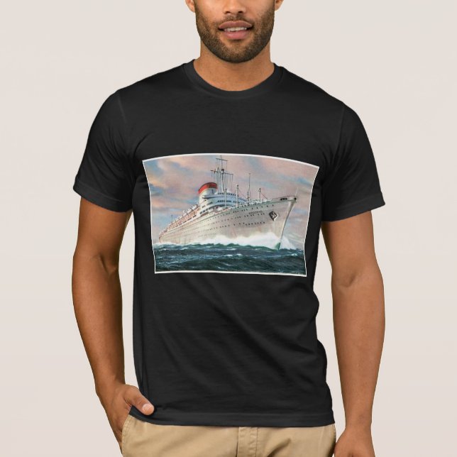T-shirt L'Augustus de la Italian Line (Devant)
