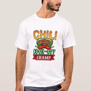 T-shirt Lauréat du concours Chili Cook Off Champ