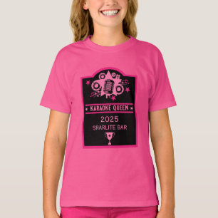 T-shirt Lauréat du karaoké