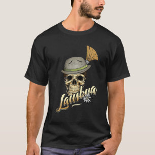 T-shirt Lausbua Oktoberfest Drôle Sayings Bua Bayern Repl
