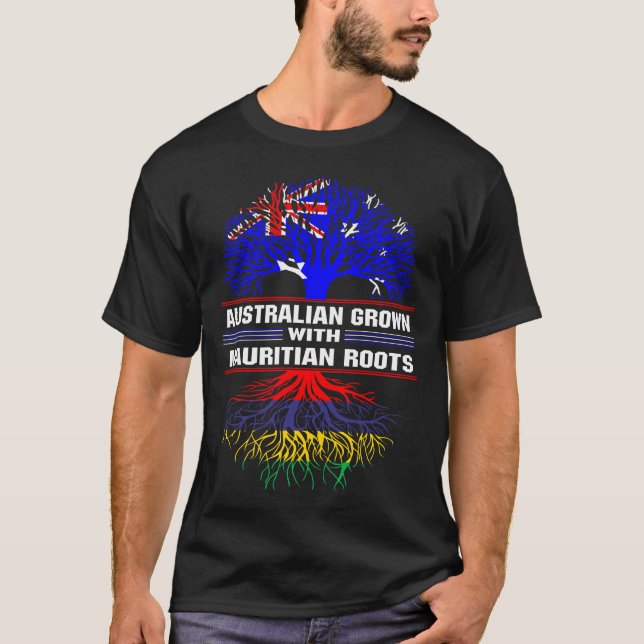 T-shirt L'Australie cultive ses racines mauriciennes (Devant)