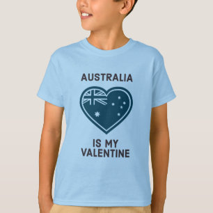 T-shirt L'Australie est ma Saint Valentin