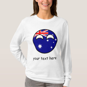 T-shirt L'Australie Geeky tendante drôle Countryball