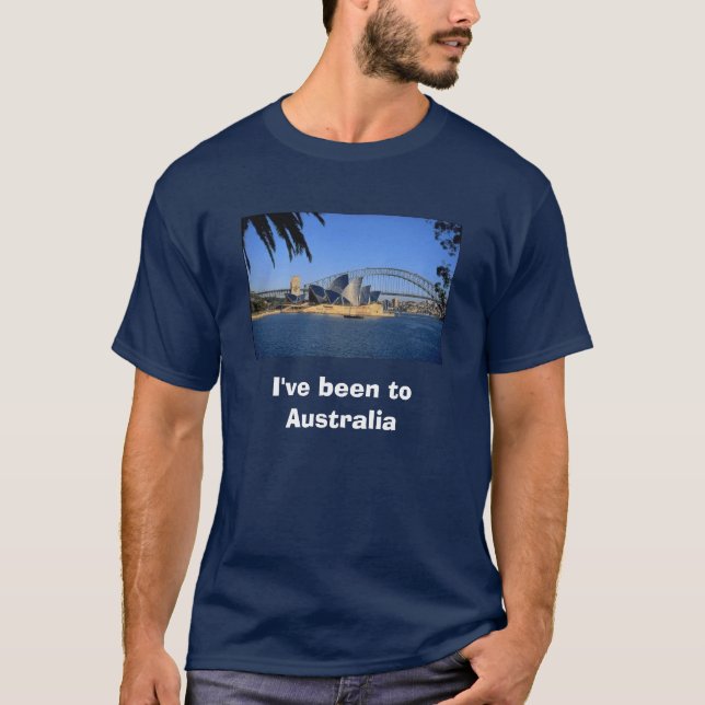 T-shirt L'Australie, j'ai été en Australie (Devant)