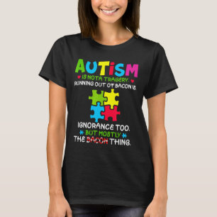 T-shirt L'Autisme-Autisme N'Est Pas Une Tragédie Qui S'Élo