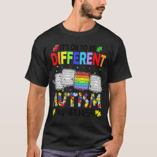 T-shirt L'autisme est une capacité différente Autisme drôl