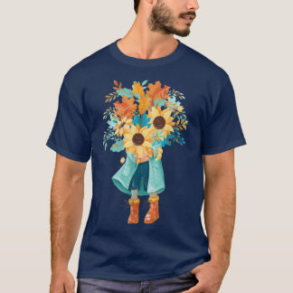 T-shirt L'Automne Amusant Est Un Deuxième Printemps Où Cha