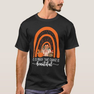 T-shirt L'Automne Est La Preuve Que Le Changement Est Bell