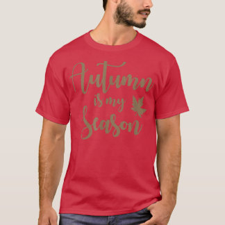 T-shirt L'automne est ma saison