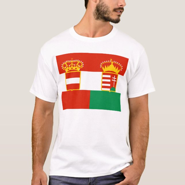 T-shirt L'Autriche Hongrie 1869 1918, Hongrie (Devant)