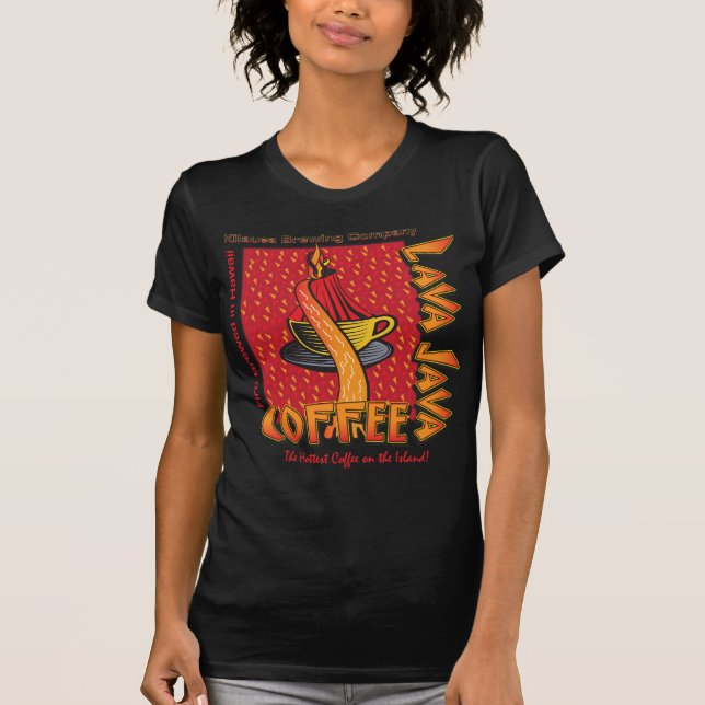 T-shirt Lava Java café hawaïen (Devant)