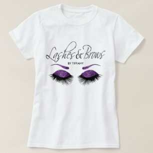 T-shirt Lavage et broussailles - violet