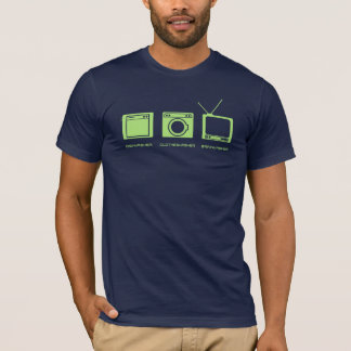 T-shirt "Lave-vaisselle, Clotheswasher, Brainwasher" en