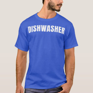 T-shirt Lave-vaisselle Funny Job Titre Profession Annivers