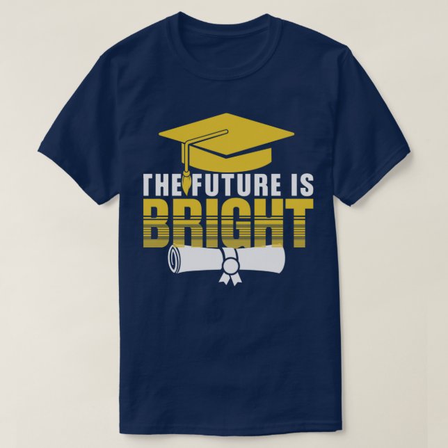 T-shirt L'avenir est brillant 1 (Design devant)