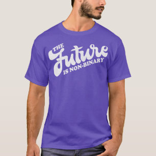 T-shirt L'Avenir Est Identité Genre Non Binaire Genderquee