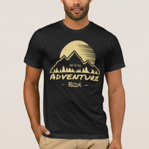 T-shirt L'aventure commence
