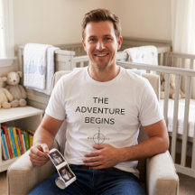L'aventure commence Annonce de nouveau bébé mignon