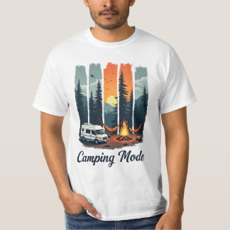 T-shirt L'aventure du flamping | Van Camping Tee