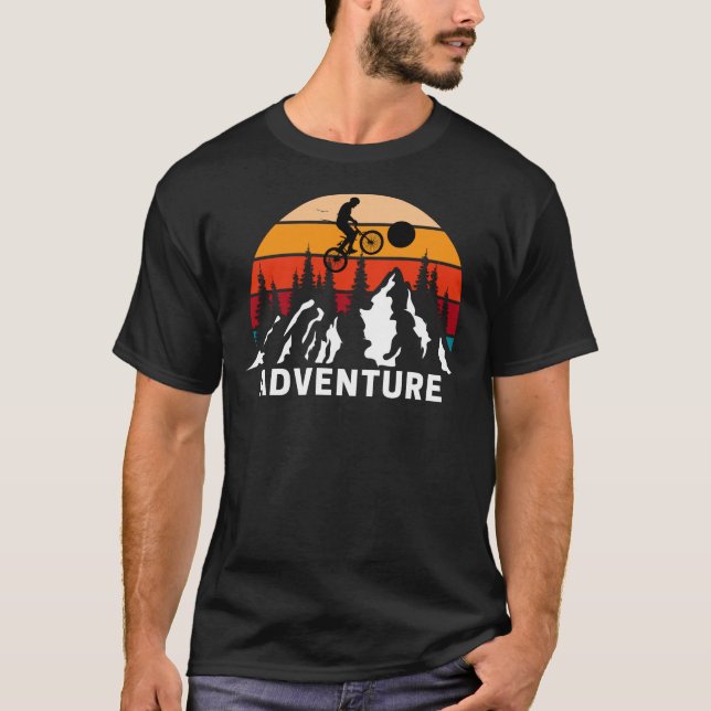 T-shirt L'aventure du VTT - Parcourez les sentiers (Devant)