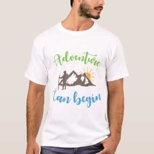 T-shirt L'aventure peut commencer
