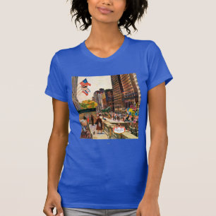 T-shirt L'avenue du Michigan, Chicago par John hésitent
