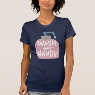 T-shirt Laver tes mains