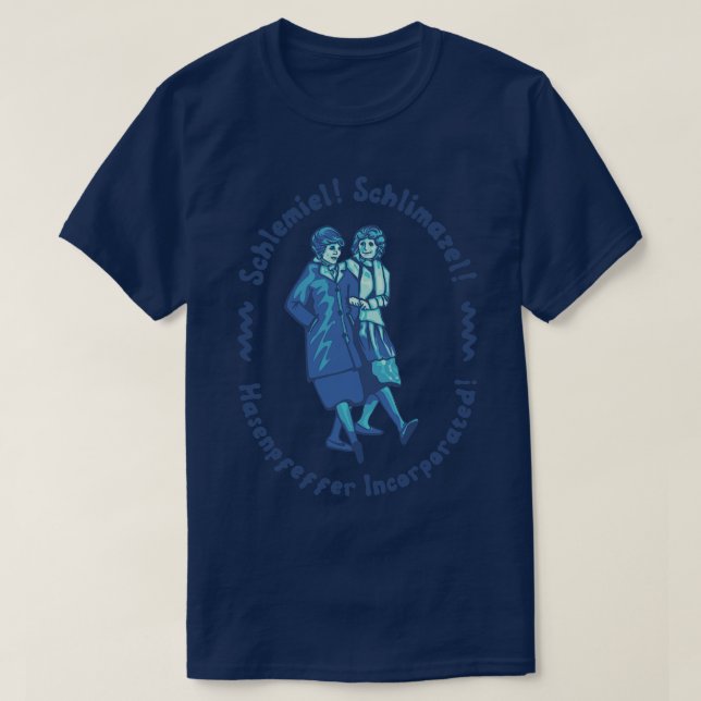 T-shirt Laverne Shirley Dessin 2 (Design devant)