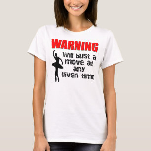 T-shirt L'avertissement - éclatera un mouvement