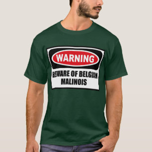 T-shirt L'avertissement PRENNENT GARDE de T-SH foncé des