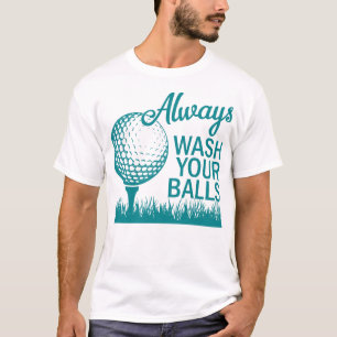 T-shirt Lavez toujours votre balle