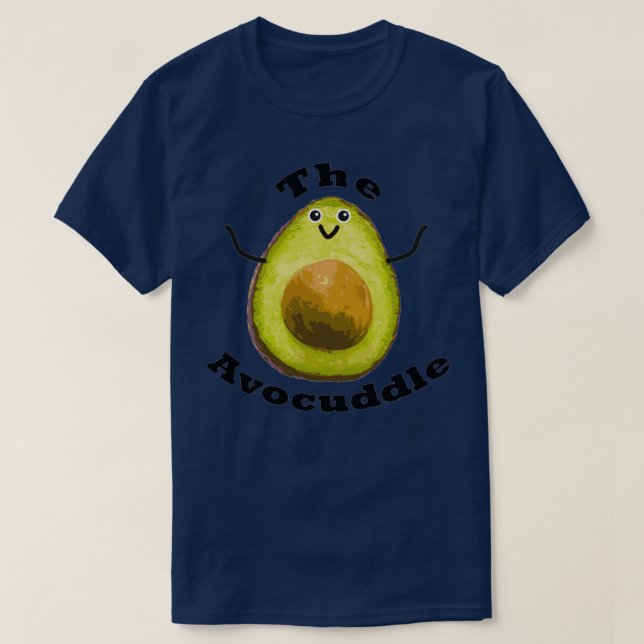 T-shirt L'avocat, je suis avec l'avocat (Design devant)