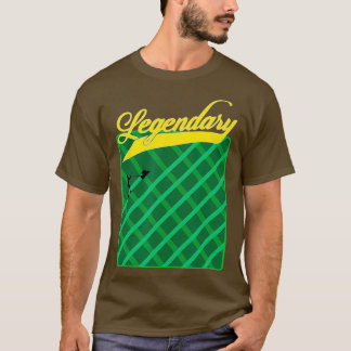 T-shirt Lawn Mowing Grass Stripes Dad  Funny Mow the Grass