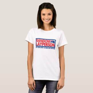 T-shirt Layperson aléatoire (version de drapeau d'Ausie)