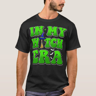T-shirt Lazy Halloween Witch Era Costume Hommes Femmes Drô