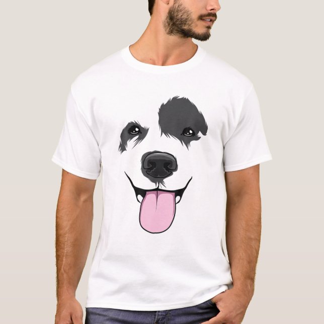 T-shirt Lazy Heeler Halloween Costume Australian Cattle Do (Devant)