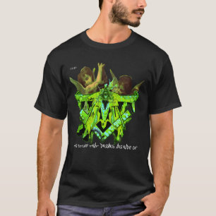 T-shirt Le 11h11 d'ANGES de GRAFFITI d'ILLUMINATI limité