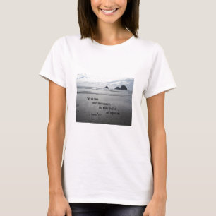 T-shirt Le 12:1 d'Hébreux nous a laissés courir avec la