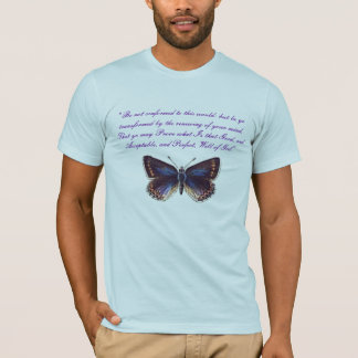 T-shirt Le 12:2 de Romains, "ne soit pas conformé à ce