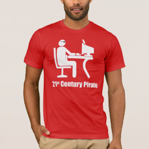 T-shirt le 21th pirate de siècle