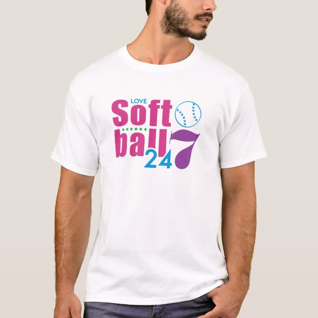 T-shirt Le 24/7 base-ball (Devant)