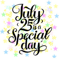 Le 25 juillet est un jour-Noël spécial en juillet