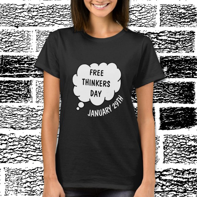 T-shirt Le 29 janvier est la chemise Free Thinkers Day (Créateur téléchargé)