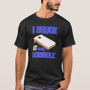T-shirt Le 4 Juillet Cornhole Bean Bag Game Trou