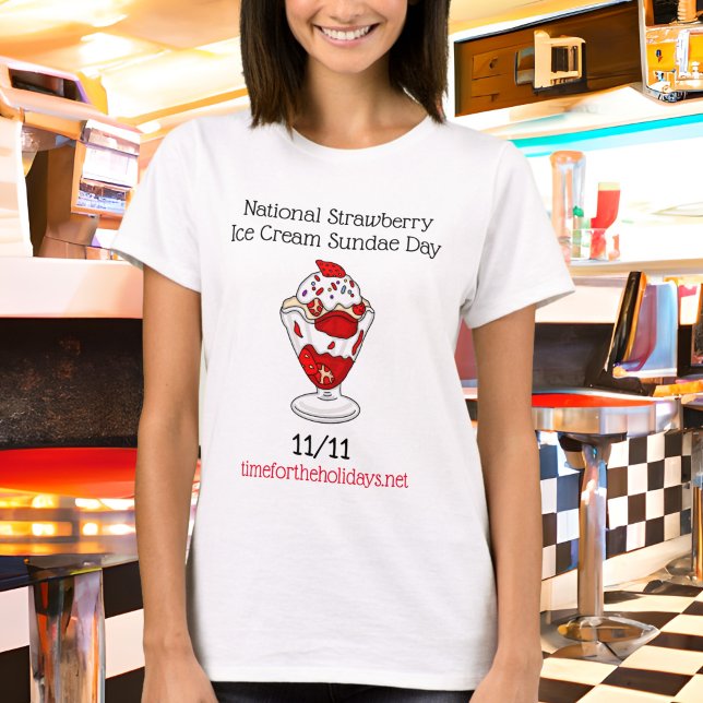 T-shirt Le 7 juillet est la journée nationale du dimanche  (Créateur téléchargé)