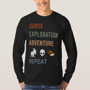 T-shirt Le 7ème Continent Répéter Vêtements de jeu de soc