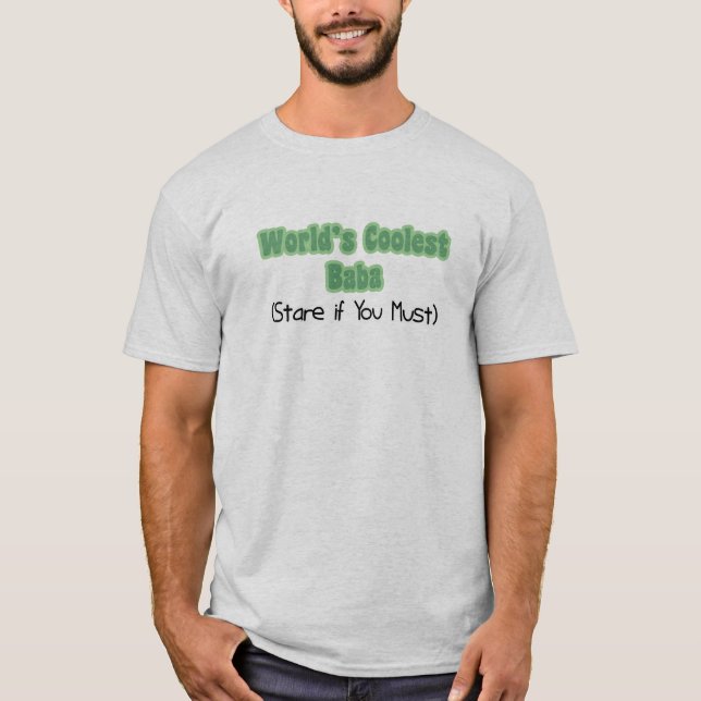 T-shirt Le baba le plus frais du monde (Devant)