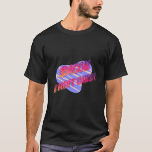 T-shirt Le Bacon Est Un Bonbon De Viande Drôle