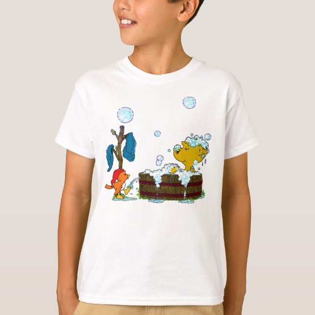 T-shirt Le bain à bulles de Ferald (Devant)