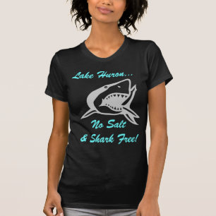 T-shirt Le bain le lac Huron de voyage aucuns sel et